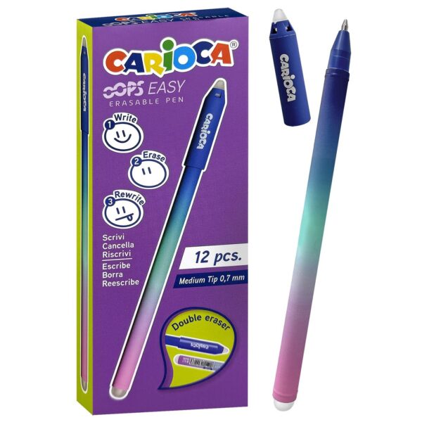 Στυλό που Σβήνει με Γόμα 0.7mm  Carioca 43500/02