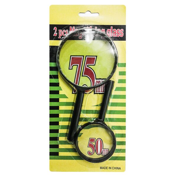 Μεγεθυντικοί Φακοί σετ=2τεμ ø7,5cm & 5cm JustNote 8140