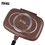 Διπλό αντικολλητικό τηγάνι Grill - CA007-F40-Brown - DSP - 610537 - Image 3