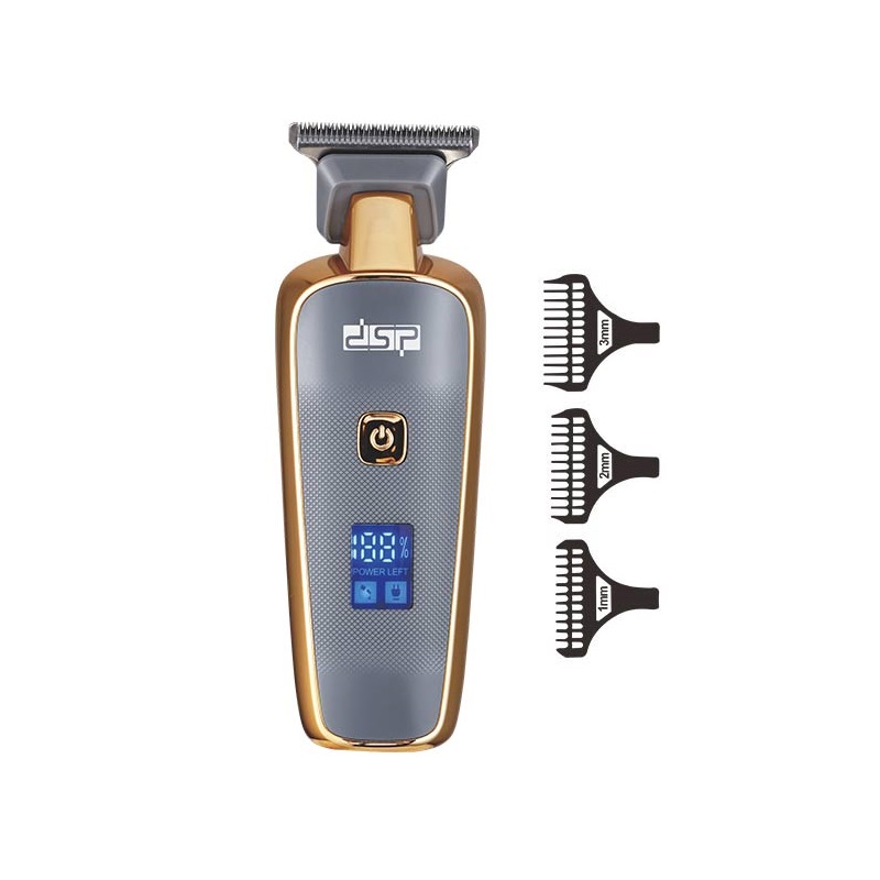 612906_gr-1 Κουρευτική μηχανή - Trimmer - 90458 - DSP - 612906 - Grey/Gold - Image 1