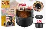 Φριτέζα αέρος - Air fryer - 5.5L - KB2122 - DSP - 613347 - Image 5