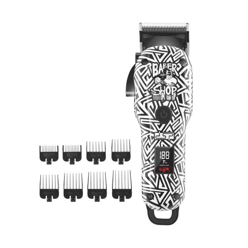 618021-2 Κουρευτική μηχανή - Barber - 91526 - DSP - 618021 - Black/White - Image 1