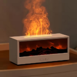 Υγραντήρας χώρου με εφέ φλόγας - 626286 - White - Image 2