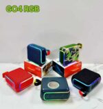 Ασύρματο ηχείο Bluetooth - G04 - LED RGB - 813645 - Grey - Image 2