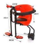 Παιδικό κάθισμα ποδηλάτου μπροστινό - S70-57 - 652947 - Red - Image 2