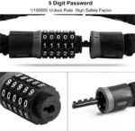 Αλυσίδα κλειδώματος ποδηλάτου με κωδικό ασφαλείας - SJ-5122 - 653630 - Image 2
