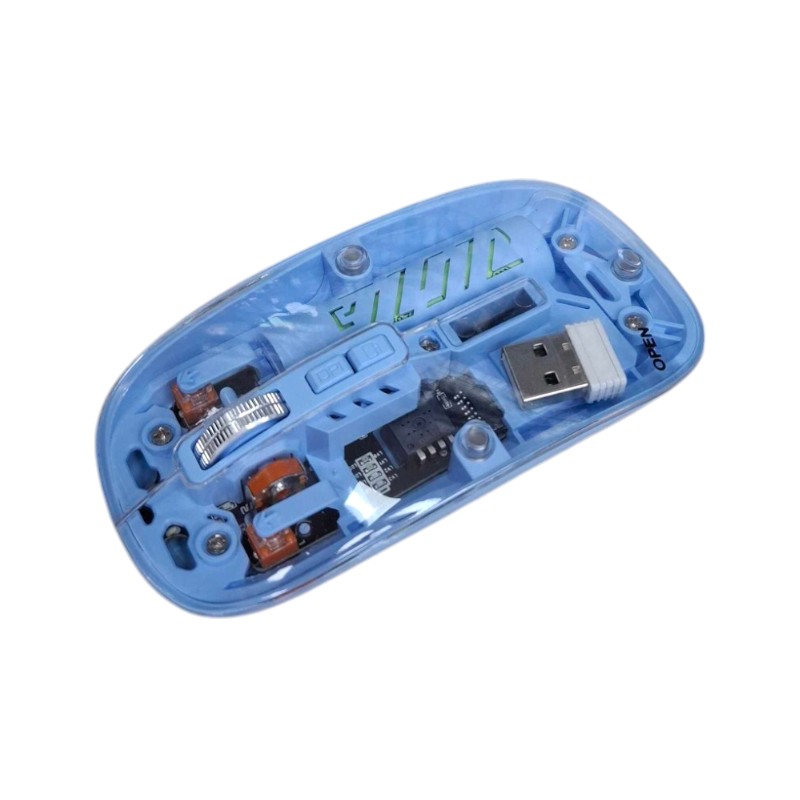 655259-1 Ασύρματο επαναφορτιζόμενο ποντίκι Η/Υ - WB08 - AOAS - 655259 - Blue - Image 1