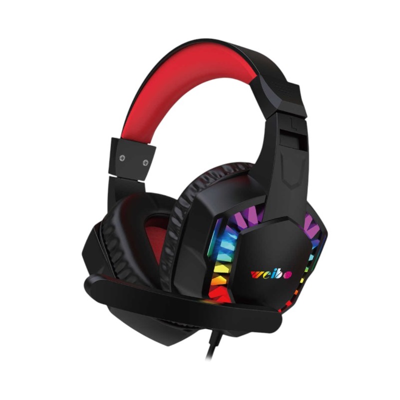 658519 Ενσύρματα ακουστικά Gaming - LED RGB - G62 - Weibo - 658519 - Image 1