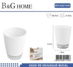 Θήκες οδοντόβουρτσας πλαστικές σε σετ 5Χ - White - 21549 - Image 2
