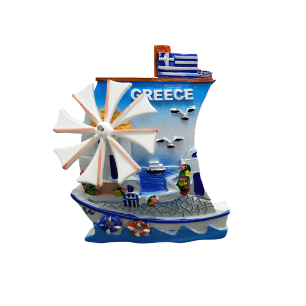 Tουριστικό μαγνητάκι Souvenir – Σετ 12pcs - Greece - 678191