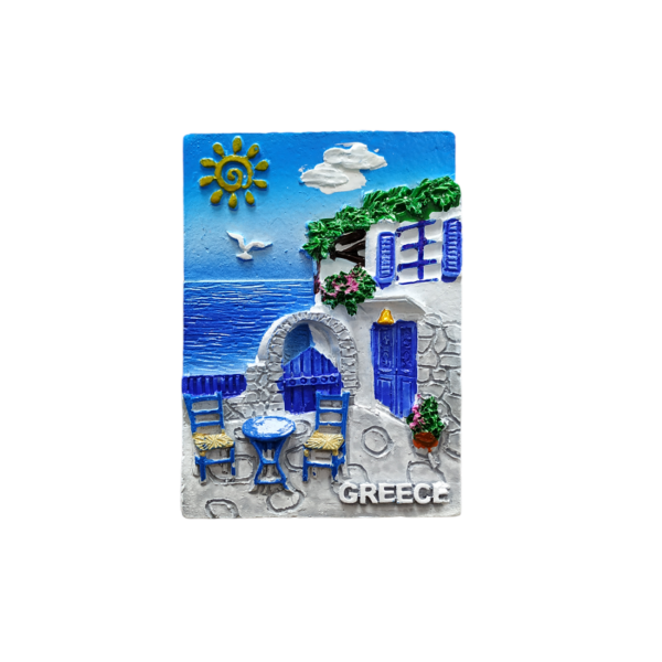 Tουριστικό μαγνητάκι Souvenir – Σετ 12pcs - Resin Magnet - Greece - 678260