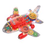 Αεροπλανάκι Μπαταρίας Διάφανο 20x18x9cm ToyMarkt 88771 - Image 2