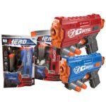 Χοντρό Πιστολάκι με 4 Βελάκια 17x23x4cm ToyMarkt 88883