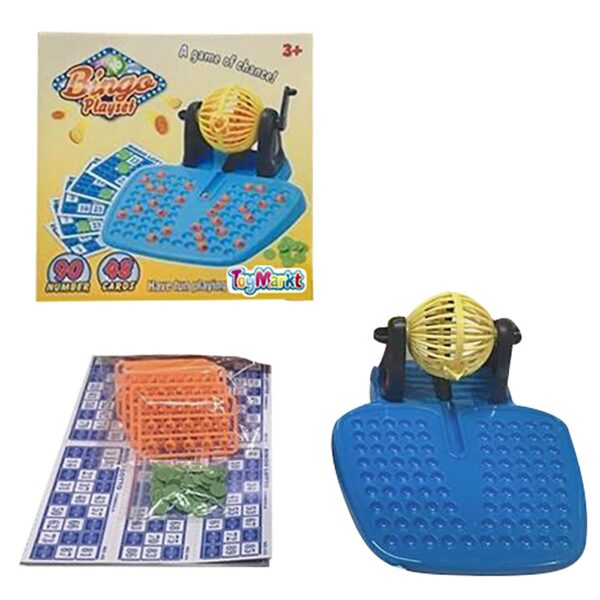 Bingo με Καρτέλες & Νούμερα 24x23x10cm ToyMarkt 891748