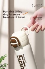 Φορητό παγούρι-θερμός - 600ml - 696420 - White - Image 4