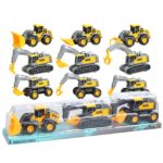 Δομικά Οχήματα Friction 3 τεμ 57x11x10cm ToyMarkt 902377