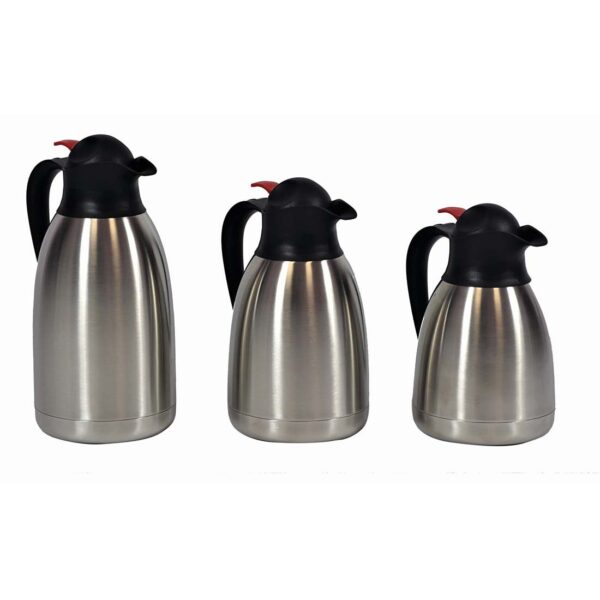 Θερμός-κανάτα ανοξείδωτη σε ασημί χρώμα 1,5ltr