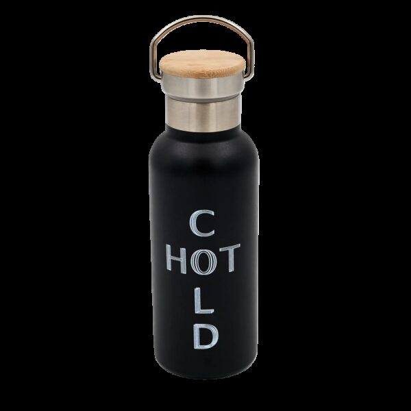 Θερμός "ECO" σε μαύρο χρώμα 750ml