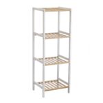 Ραφιέρα kit απο mdf σε χρώμα λευκό/σονόμα 35x35x100