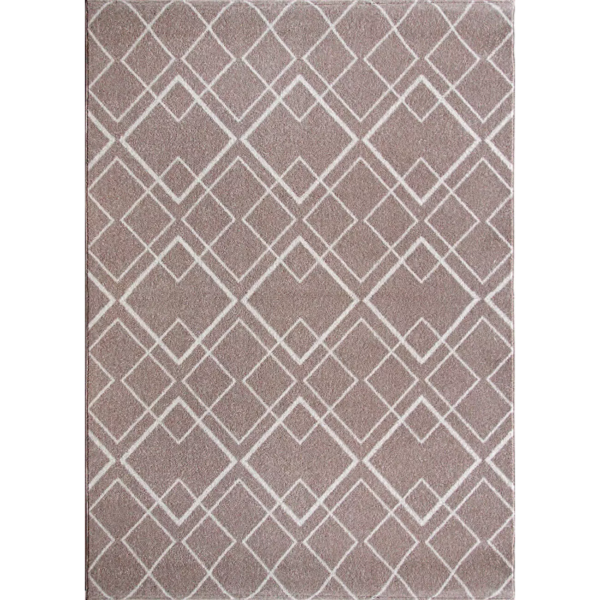 Χαλί "FAYNO" σε χρώμα μπεζ/λευκό 160x220