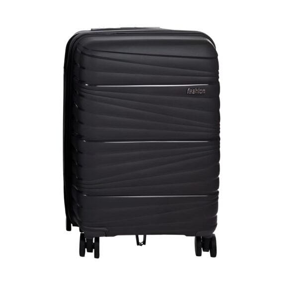 Βαλίτσα "TRAVEL" σκληρή σε χρώμα ανθρακί