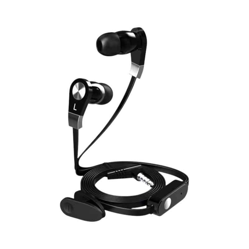 700598-2 Ενσύρματα ακουστικά - JM-02 - 700611 - Black - Image 1