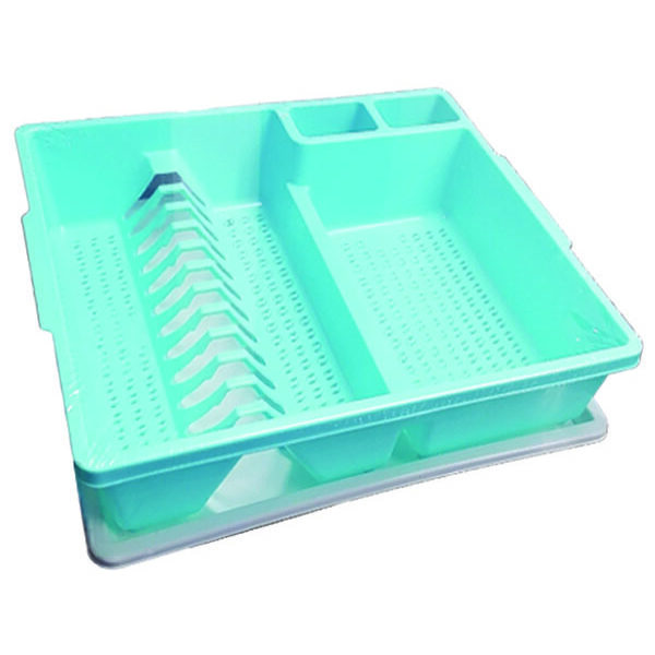 Πλαστική πιατοθήκη με βάση για νερά