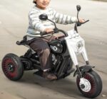 Παιδικό ηλεκτροκίνητο τρίκυκλο scooter - BJQ-818 - 701113 - Yellow - Image 5