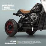 Παιδικό ηλεκτροκίνητο τρίκυκλο scooter - BJQ-818 - 701113 - Yellow - Image 2