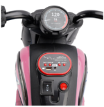 Παιδικό ηλεκτροκίνητο τρίκυκλο scooter - BJQ-818 - 701113 - Yellow - Image 3