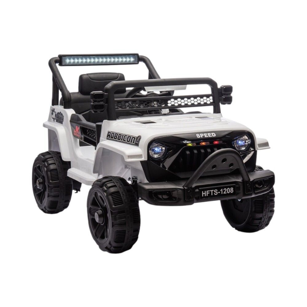 701116-2 Παιδικό ηλεκτροκίνητο αυτοκίνητο Τζιπ - BDQ-1208 - 701116 - White - Image 1
