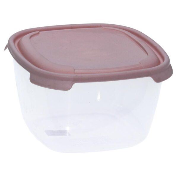 Πλαστικό φαγητοδοχείο τετράγωνο 2,8Lt.