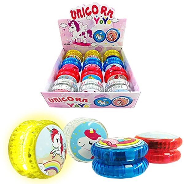 Γιογιό με φως Μονόκεροι ø5,5cm ToyMarkt 913377