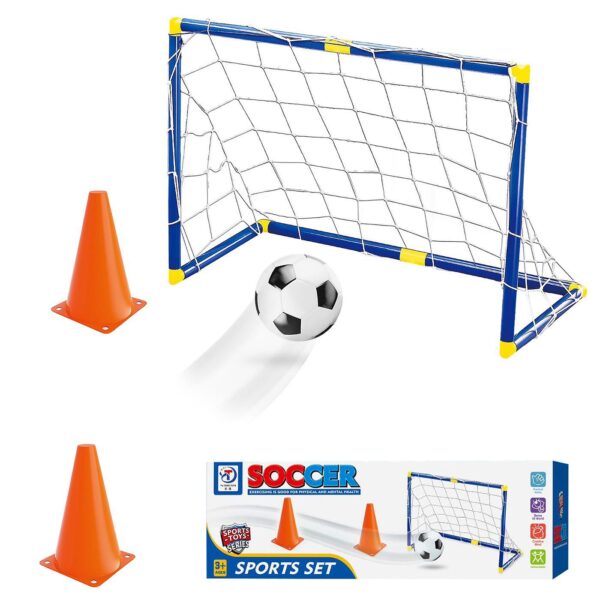 Ποδοσφαιρικό Τέρμα με Κώνους 38x12x12cm ToyMarkt 913542