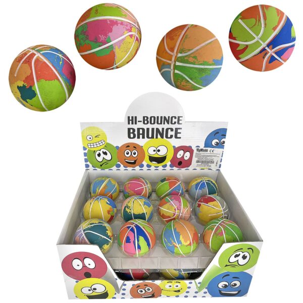 Μπαλάκι Λαστιχένιο Φουσκωτό ø6cm ToyMarkt 913583