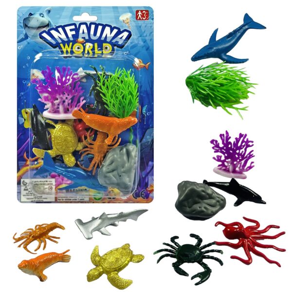 Υποβρύχιος Κόσμος σε Μικρή Καρτέλα 12x19x2cm ToyMarkt 913609