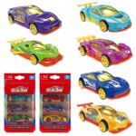 Σετ 3 Οχήματα die Cast Metal Free Wheels 10x19x3.5cm ToyMarkt 913628