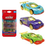 Σετ 3 Οχήματα die Cast Metal Free Wheels 10x19x3.5cm ToyMarkt 913628 - Image 2