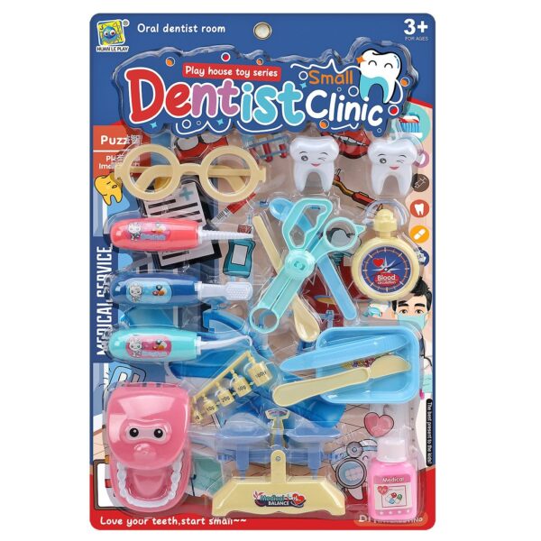 Καρτέλα Οδοντογιατρού Dentist Clinic 28x44x4cm ToyMarkt 913654