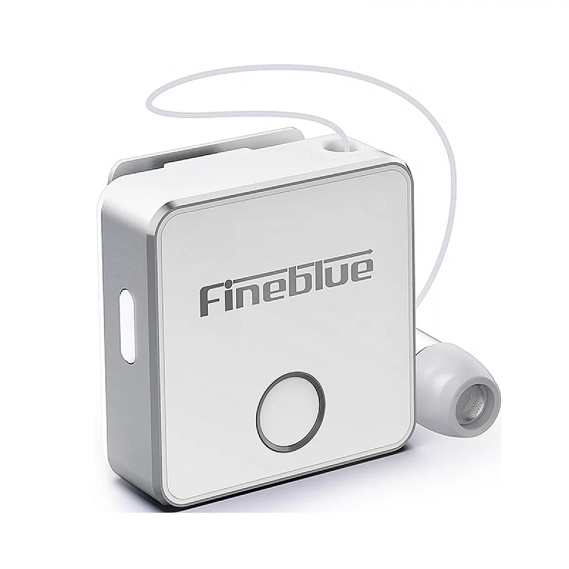 712270 Ασύρματο ακουστικό Bluetooth - F1 - Fineblue - 712270 - White - Image 1