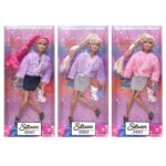 Κούκλα 29cm & Ζωάκι pet 14x32x5cm ToyMarkt 922104