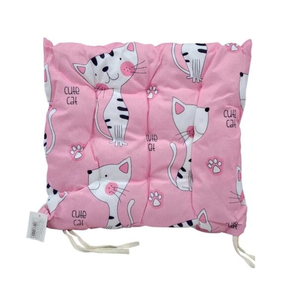 Μαξιλάρι καρέκλας παιδικό - 40x40cm - 720204 - Light Pink