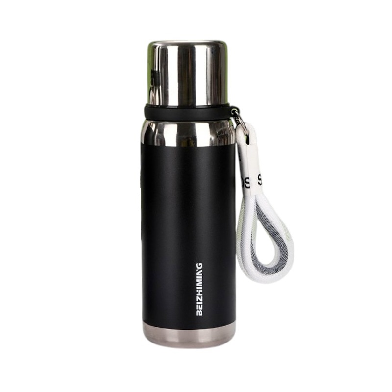 722306-4 Φορητό παγούρι-θερμός - 800ml - 722313 - Black - Image 1