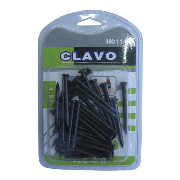 Σετ 17 μαύρα καρφιά 1,5"