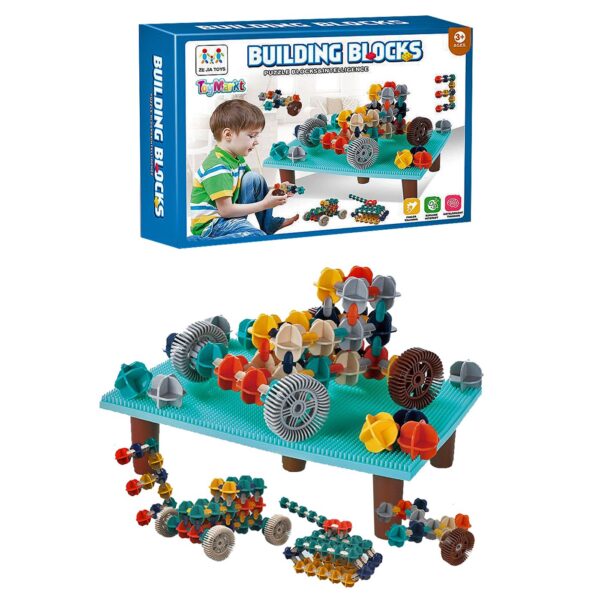 Σετ Τουβλάκια σε Κουτί 3+ Ετών 26x19x6cm ToyMarkt 95434