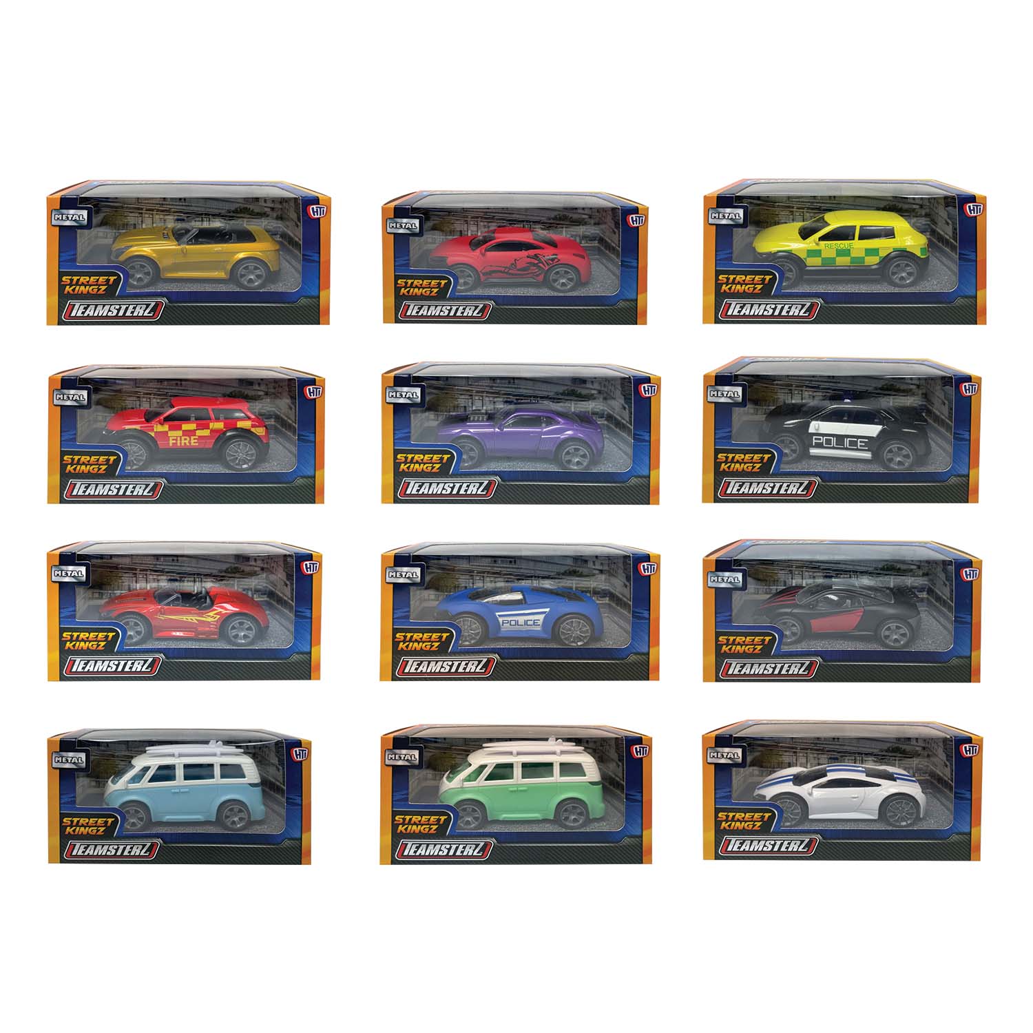 7535-16323-63924557b350aaa238b1f202 Teamsterz Οχήματα Δρόμου Die-Cast 1:43 Για 3+ Χρονών - Image 1