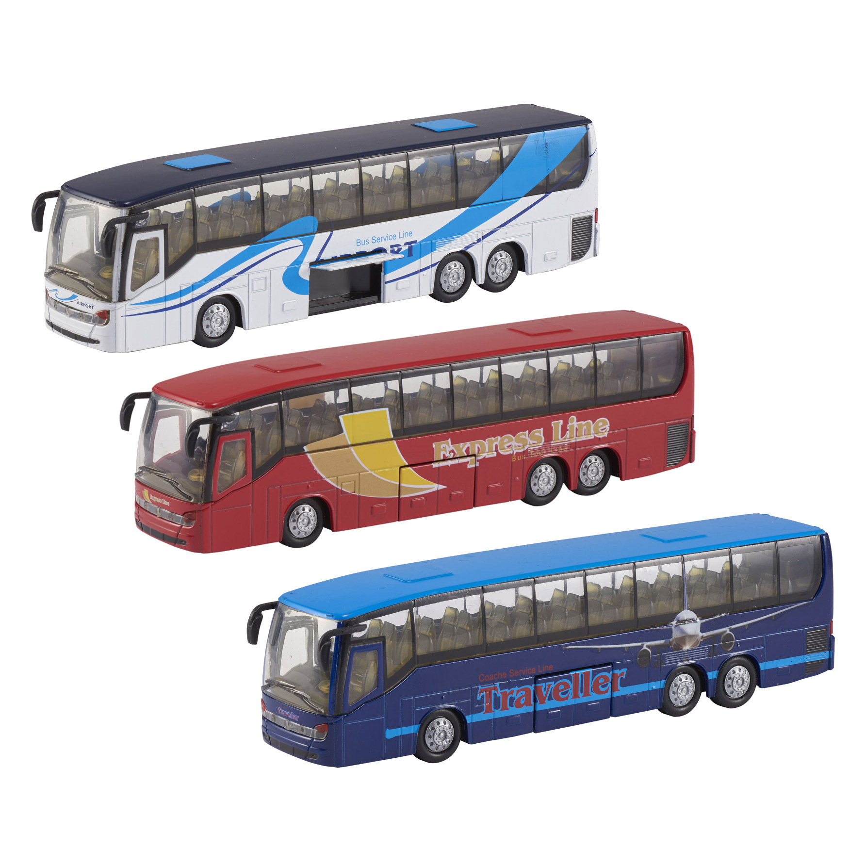 7535-70246-10-63924cc1b350aaa238b1f293 Teamsterz Λεωφορείο Die-Cast Για 3+ Χρονών - Image 1