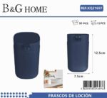 Θήκες κρεμοσάπουνου Dispenser πλαστικές - Σετ 5pcs - Blue - 21697 - Image 2