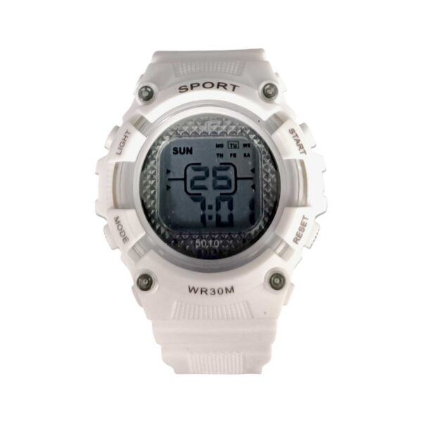 Παιδικό ψηφιακό ρολόι χειρός - 5010 - 755319 - White