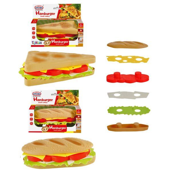 Hamburger diy σε Κουτί 15x12x7cm ToyMarkt 971189